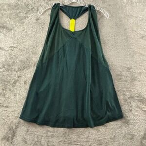 Buffbunny Collection Trail Mix Racerback Tank Top Womens‎ XXXL 3X Hunter Green